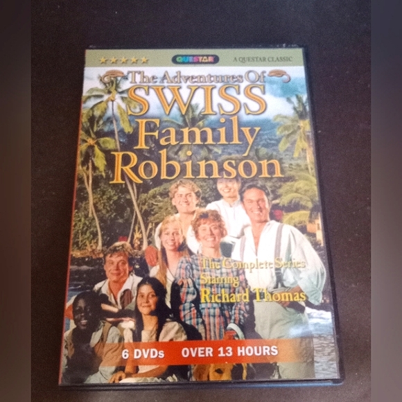 The Adventures of Swiss Family Robinson (DVD 6-Disc Set) Like New - Picture 1 of 6